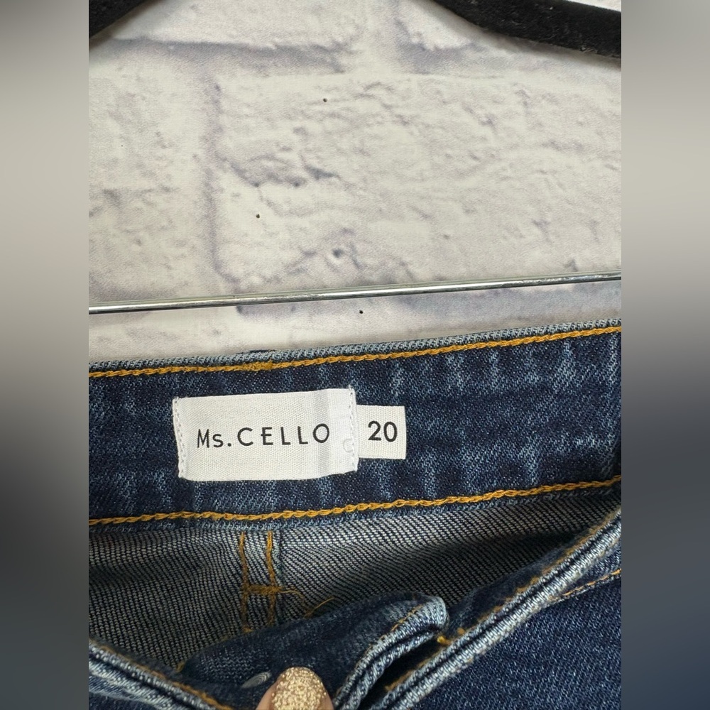 NWT Ms.Cello High Rise Straight Jeans Size 20 - Picture 4 of 6